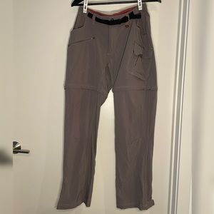 REI Womens zip-off leg Hiking Pants